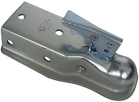 Straight Tongue - 2 Inch Ball - 3 Inch Square Tongue - Zinc CT3003Z