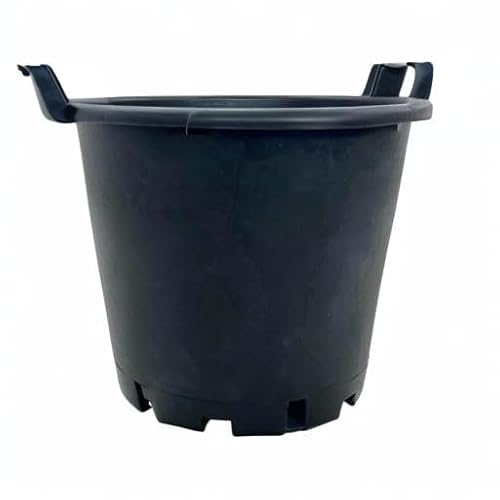 Oakland Gardens 30L Plant Pots Potato Containers Buckets (Pack of 10) Heavy Duty Black Plastic Planters for Outdoor Plants - Large Planter Pots for Gardens - Flowers, Vegetables & Trees… - Image 6