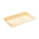 Rectangle Natural Wood Plate - 7 3/4 x 5 x 1/2 - 200 count box