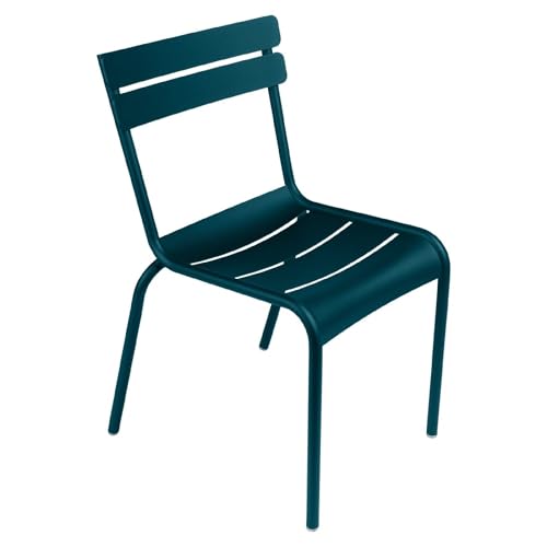 Fermob Luxembourg Side Chair - Set of 2 - Acapulco Blue