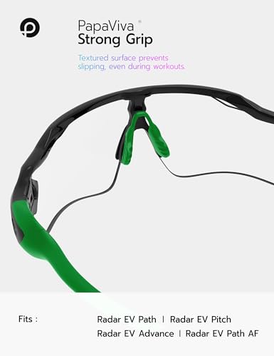 Image of Replacement Nose Pads & Ear Socks Rubber Kits for Oakley Radar EV Path OO9208 / Radar EV Pitch OO9211 Sunglass
