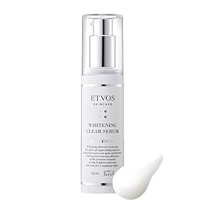 Etvos Medicated Whitening Clear Serum, Quasi-Drug, 1.7 fl oz (50 ml)