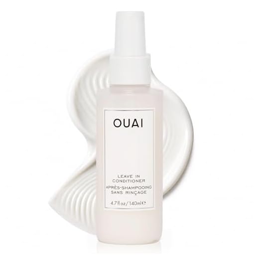 OUAI Leave-In Conditioner. Multitasking Mist that Protects Against Heat, Primes Hair for Style, Smooths Flyaways, Adds Shine and Detangles. Free from Parabens, Sulfates and Phthalates (4.7 oz)
