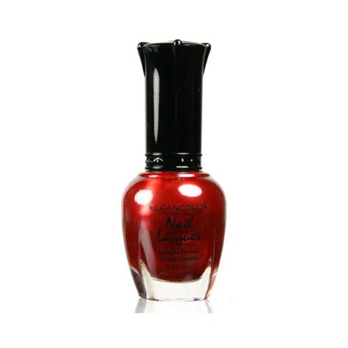 1 Kleancolor Nail Polish Lacquer #74 Red Heart Manicure + Free Earring Gift