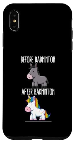 Before After Badminton ���j�R�[�� �o�h�~���g���v���[���[ �X�}�z�P�[�X iPhone XS Max �p