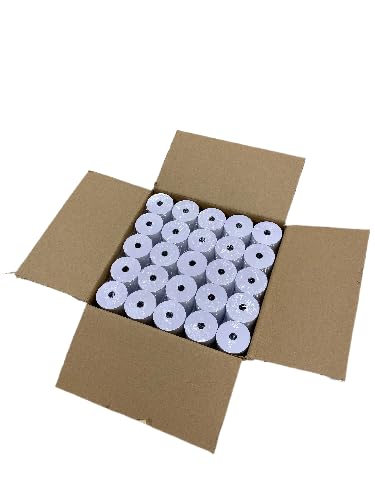 (50 Rolls) 3 1/8” x 230' Thermal Paper (BPA FREE Receipt Paper Rolls, Point of Sale Cash Register, Thermal Printer Paper, Credit Card Paper)