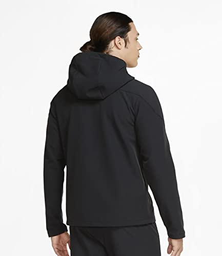 Nike Men's Winterized Woven Training Jacket Cu7346-010 Size Xxl Black/Black #TOP1