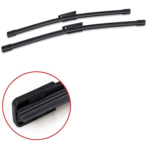 Image of BOSCH 3397007856 AeroTwin Wiper Blade Combo Pack - Set of 2 (18 inch & 19 inch) | Driver and Passenger Side Original Equipment Replacement Blades