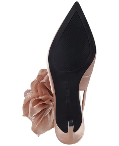 KARL LAGERFELD Women's Savie Evening Fabric Flowers Pump3
