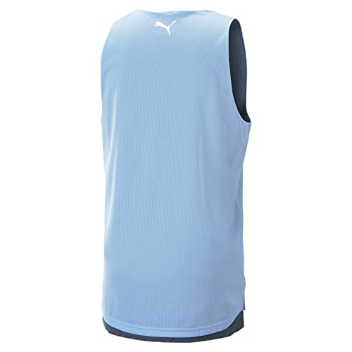 PUMA PUMA Men's Reverisble Basketball Tank, Day Dream-Dark Night, XL