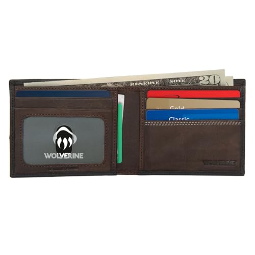 WOLVERINE portefeuille pour homme compact idéal pour les déplacements