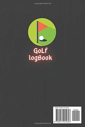Miniatura 2 de Golf log book Golf log book for dummies kids 3-5 boys teens women men Golf is not a game of perfect wizard card game score sheet Golf log book log