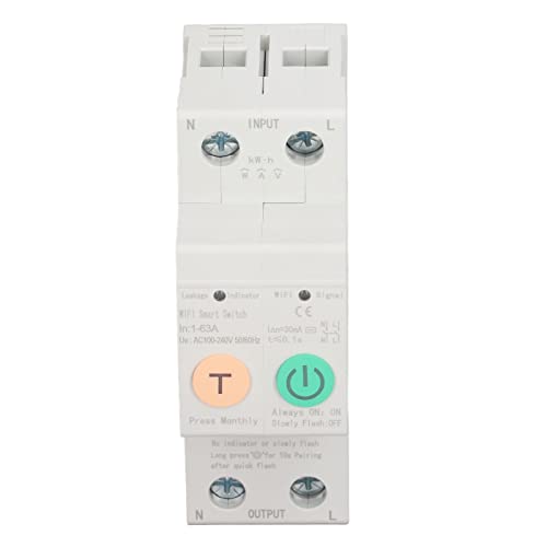 Disjoncteur WiFi AC100-240V 63A pour protection contre les courts-circuits