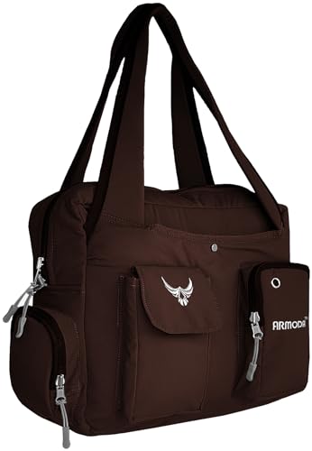 Image of ARMODA Double Pockets Glamour: Stylish Shoulder Bag for Ladies