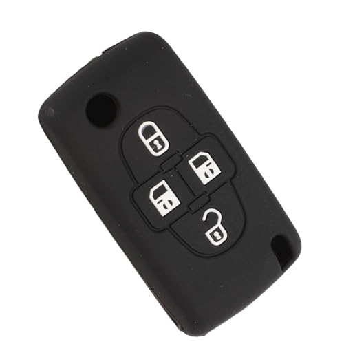 Etui clés voiture Peugeot 1007 807 silicone coque protection
