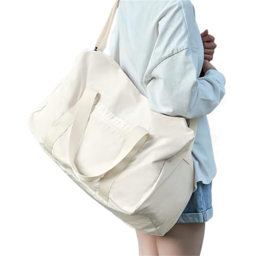 Travel Duffel Bag Foldable Travel Duffels Bag Sports Travel Tote Gym Shoulder Weekender Overnight Large Capacity Bag(Pink)3