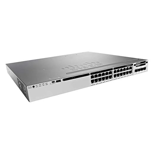 Cisco Catalyst WS-C3850-24T-S Layer 3 Switch 24 Ports Manageable 24 X Rj 45 Stack Port 1 X Expansion Slots 10/100/1000Base T