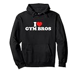 Photo Gallery i love gym bros felpa con cappuccio Photo Gallery i love gym bros felpa con cappuccio