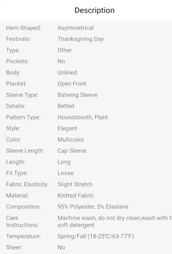 Elegant Long Cardigan Dress with Houndstooth Pattern, Yellow Knit Turtleneck, Belted Design, Fall/Winter Wear4