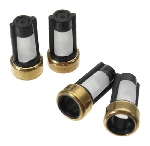 Para ASNU03C 50 Uds Micro Filtro Cesta Herramientas Reparación Inyector Ajuste Universal 6 * 3 * 12mm Piezas Repuesto Boquilla Inyector Combustible Kits inyección combustible