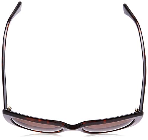 Ralph By Ralph Lauren Women's Ra5241 Rectangular Sunglasses, Shiny Dark Havana/Brown, 55 Mm #TOP3