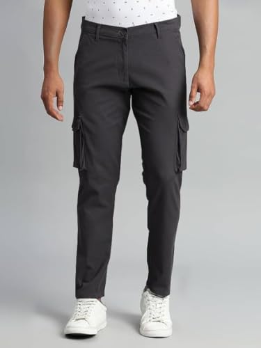 Image of Leriya Fashion Cargo Pants for Men | Pure Cotton Cargo Pant for Men | Button Waist Pant Premium Cotton Casual Trouser | 6 Pocket Pants for Man Cargo Comfortable All-Day (Also Available in Plus Sizes)