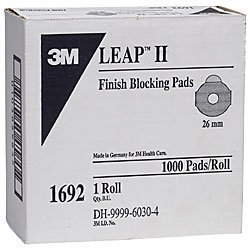 3M 1692 Round Leap III Pad for Weco Blocks 26 mm (roll of 1,000)
