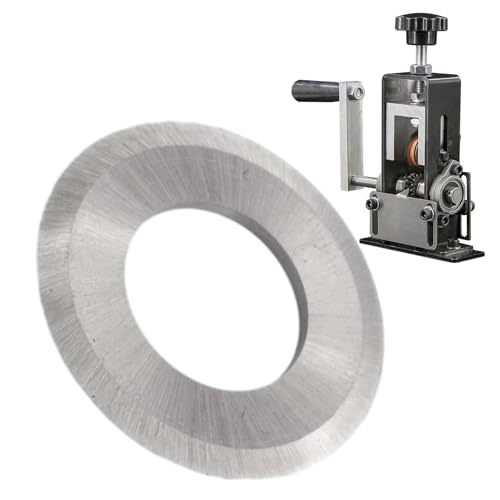 Pelacables Portátil con Manivela, Máquina Ajustable para Reciclar y Pelar Cables de Cobre y Chatarra, 6.3x4.72x1.57in