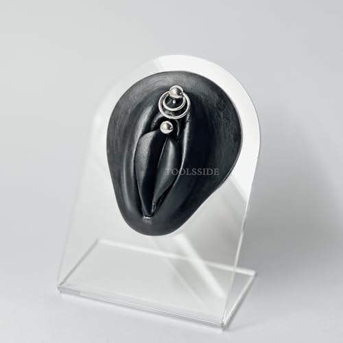 TOOLSSIDE Belly Button Ring with Two Rings VCH Piercing Jewelry 14G Stainless Steel Belly Button Piercing Belly Rings for Women Navel Piercing Jewelry2