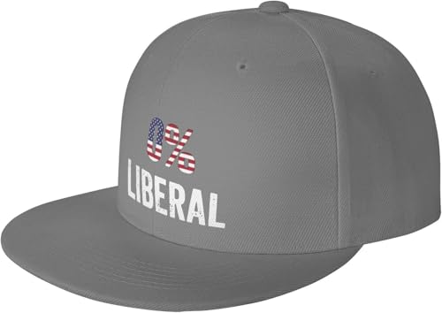 0% Liberal Outdoor Baseball Hat Flat Hat