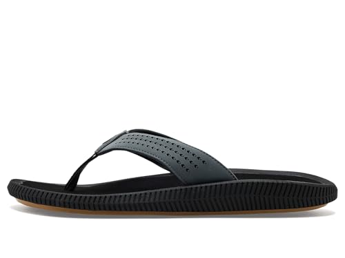 Image of OluKai Hiapo Men's Leather Beach Sandal, Crafted Materials