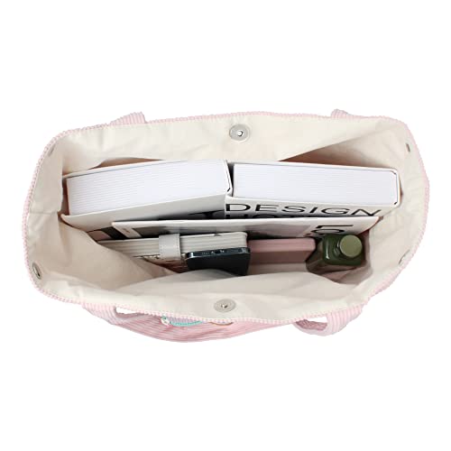 Aisi Corduroy Totes Bag Women Ladies Corduroy Shoulder Bag Cute Cartoon Embroidery Casual Shoulder Tote4