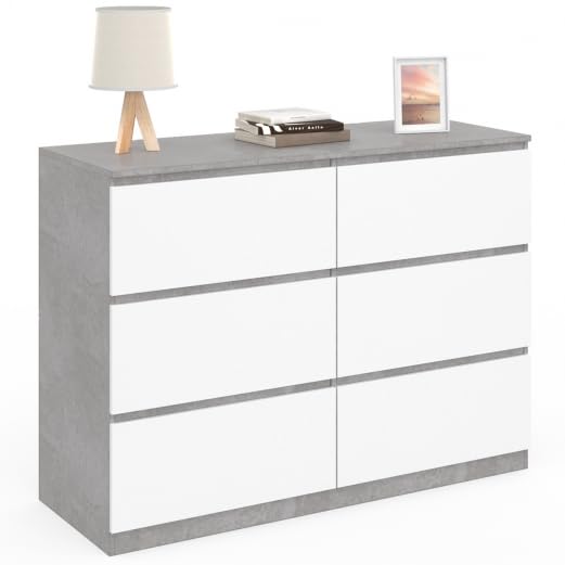 Cómodas Blancas Dormitorio 110 Cm Marca IDMarket