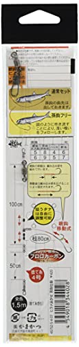 がまかつ(Gamakatsu) ヒラメ泳がせ 孫鈎仕掛 HS025 5号-ハリス4. 45752-5-4-07 2枚目