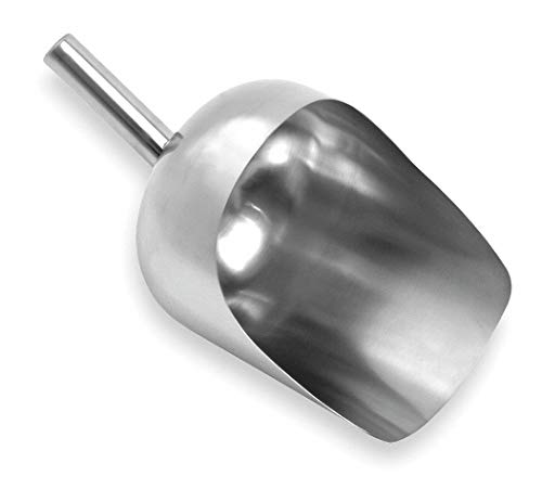 Scoop, 160 Oz, 304 Stainless Steel