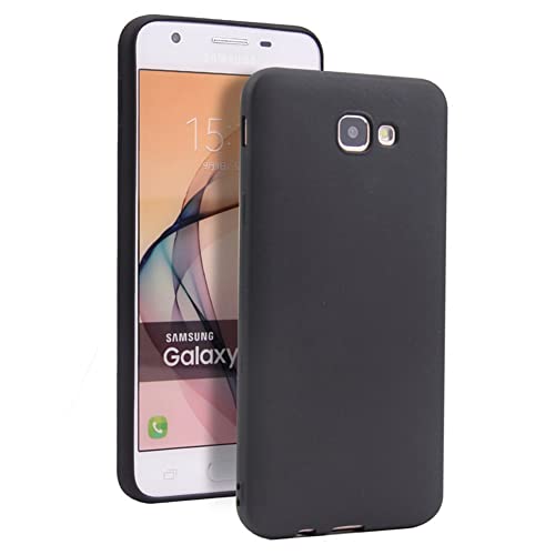 PUTCAR Samsung Galaxy J7 Prime Funda Ultra Delgada [Anti-arañazos y Protección Caídas] Funda de TPU Suave Elegante Delgada Cubierta de Teléfono Esmerilado para Samsung Galaxy J7 Prime - Negro