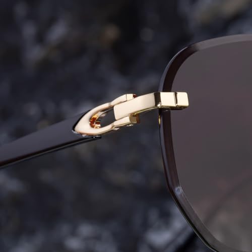 Verres d'extérieur dégradés et lunettes de soleil sans monture - 2