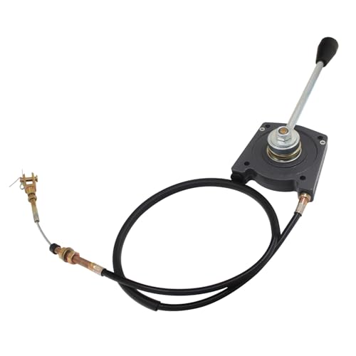 Palanca acelerador universal manual con cable de 1.5m para cosechadora compactadora y barco 5