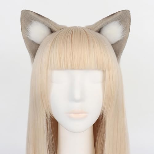Orejas y cola de gato para disfraz de cosplay anime de Halloween 3