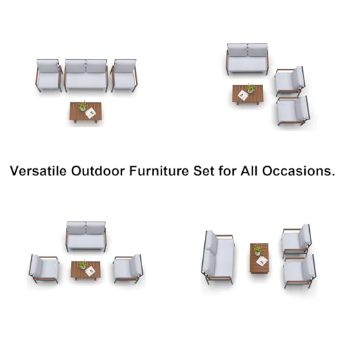 Kmx Aluminum Patio Furniture Set thumb #2