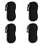 4pcs Black