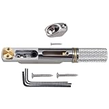 Headless Electric Guitar Split Bridge Tailpiece For Enhanced Tuning Stability And Durability Precisions Crafted Design