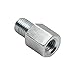 FLYPIG Universal Motorcycle rear Mirror Adapters Thread - M10 Male to M8 Female clockwise threaded for Motorcycle ATV Scooter Pit Dirt-Bike Mini-Bike (Pack of 2)
