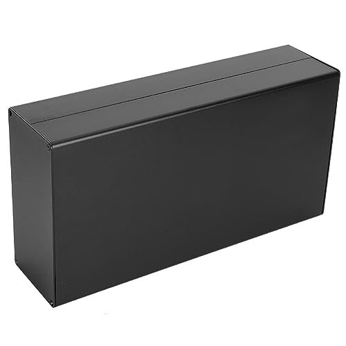 Caja de Aluminio de la Placa de circuito de conexiones de alimentación PCB disipar el calor caja de proyecto electrónico caja de refrigeración de instrumentos GPRS 80x160x300mm con soporte de perfil