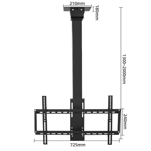Support TV plafond motorisé : la solution pour optimiser les petits espaces et écrans jusqu'à 70" - 3