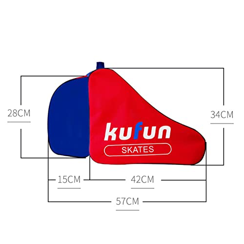 Rubeyul Borsa per pattini a rotelle, traspirante