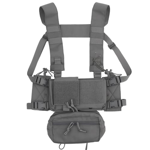 Pochette MK4 nylon 500D triple 556 et 9mm avec boucle 6,3 cm