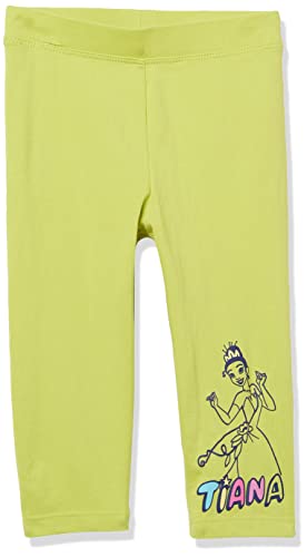 Image of Amazon Essentials Disney | Marvel | Star Wars | Frozen | Princess Girls and Toddlers' Cotton Stretch Leggings, Multipacks