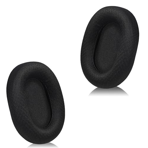 Repuestos Almohadillas para Auriculares Sony WH-1000xm5, Espuma con Memoria Suave y Malla Transpirable, Negro miniatura 1