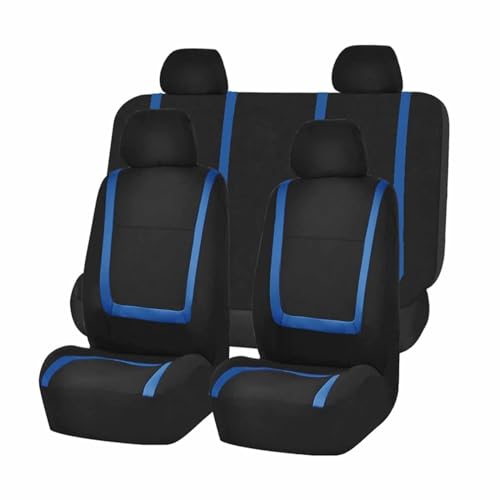  CutuLi 9 Pezzi Set Completo Di Coprisedili Per B-MW Serie 5 e46 touring/320i e46/320 e46/320i e30/e30 sport/e91, stoffa Coprisedili Anteriori E Posteriori Antiscivolo Interni Accessori